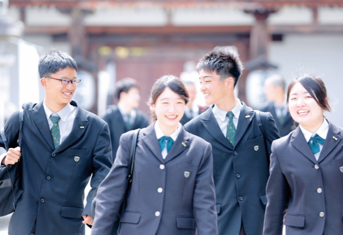 洛南高等学校の学園生活