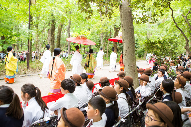 2017年5月15日 6年生・葵祭見学