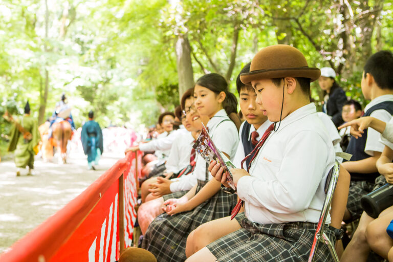 2017年5月15日 6年生・葵祭見学