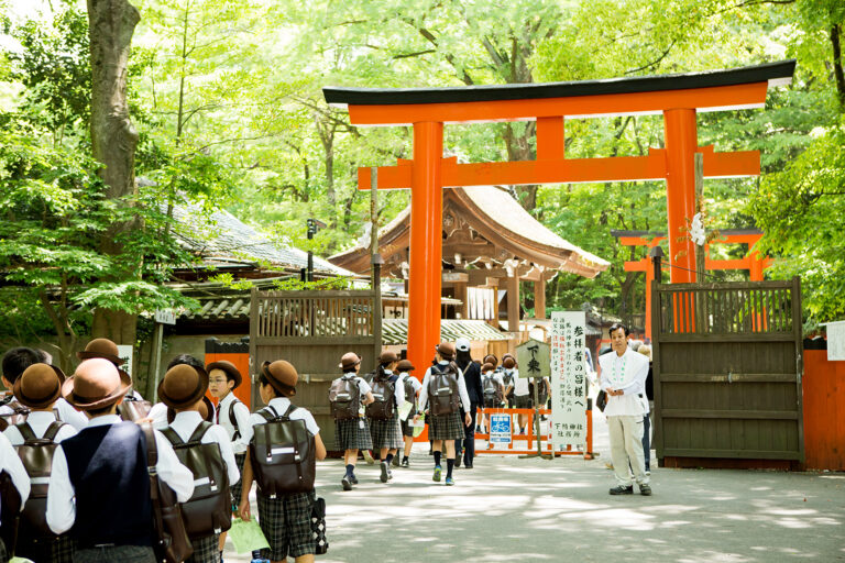 2017年5月15日 6年生・葵祭見学