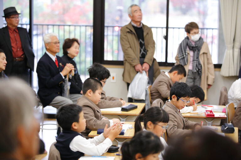 2017年 洛南小学校 祖父母参観日