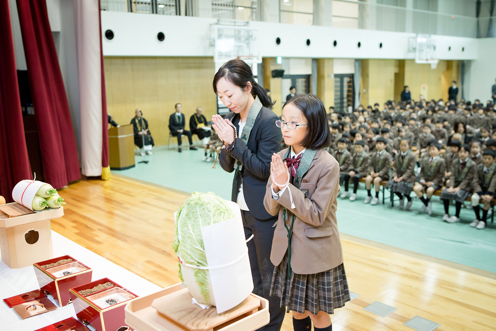 成道会のつどい 行事・クラブレポート 学校法人 真言宗洛南学園