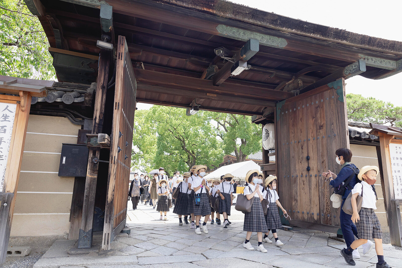 2021 1年生 東寺参拝