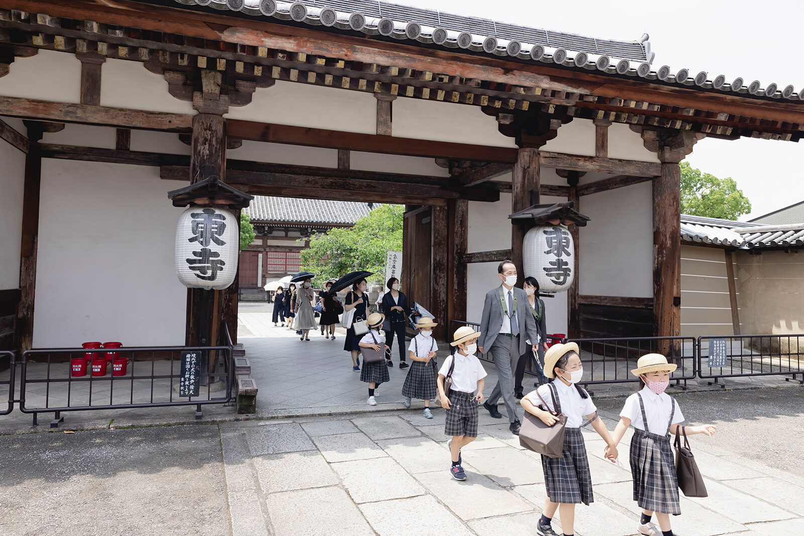 2021 1年生 東寺参拝