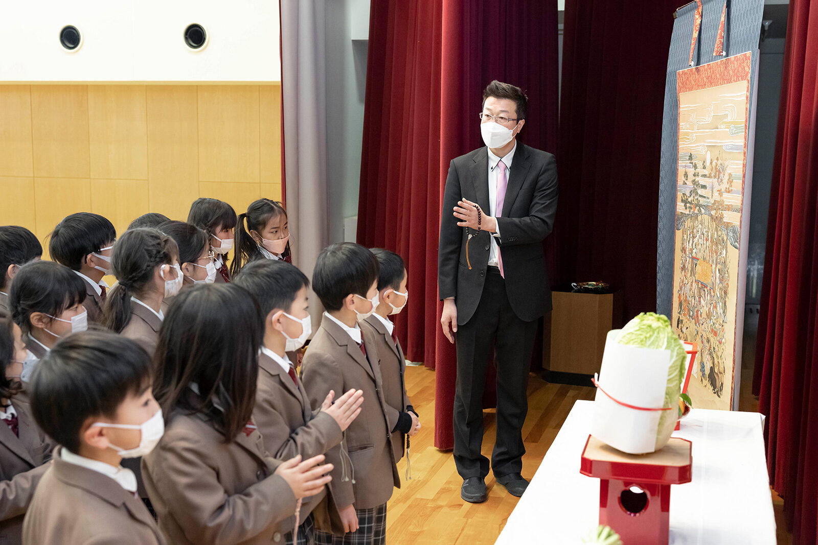 2023 小学校　涅槃会のつどい